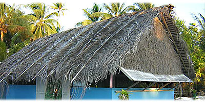 >>> Accommodation on Manihiki &copy; Halina Sydow